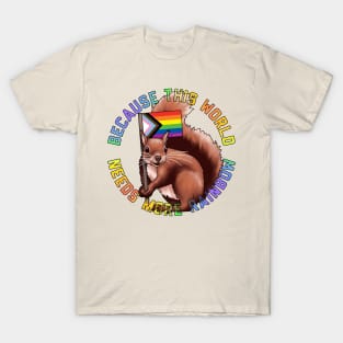 More Rainbow Squirrel T-Shirt